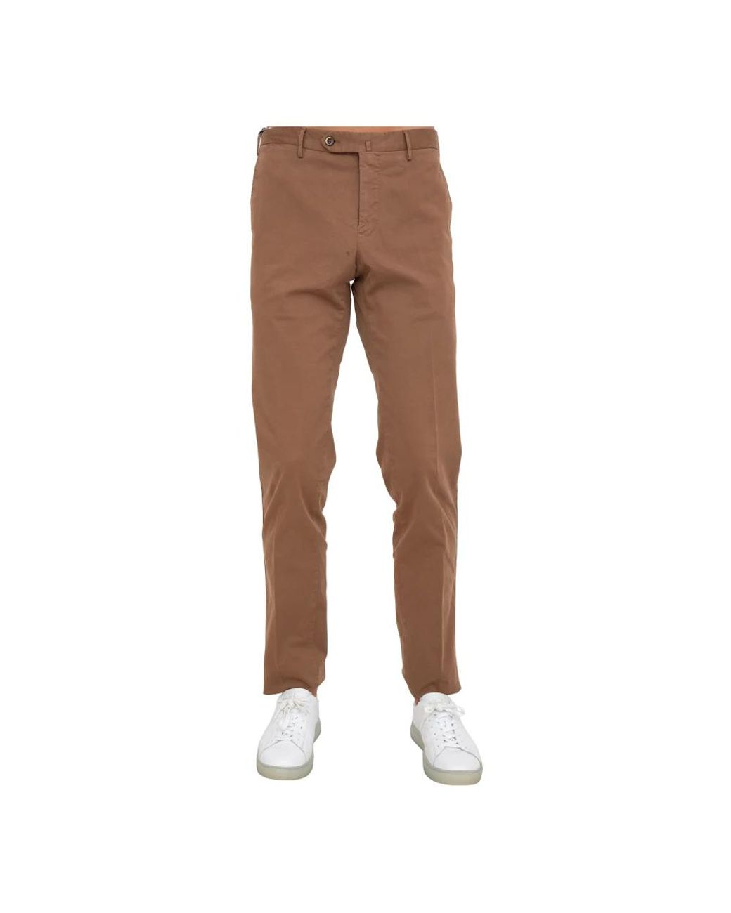 PT Torino Brown Chinos for men