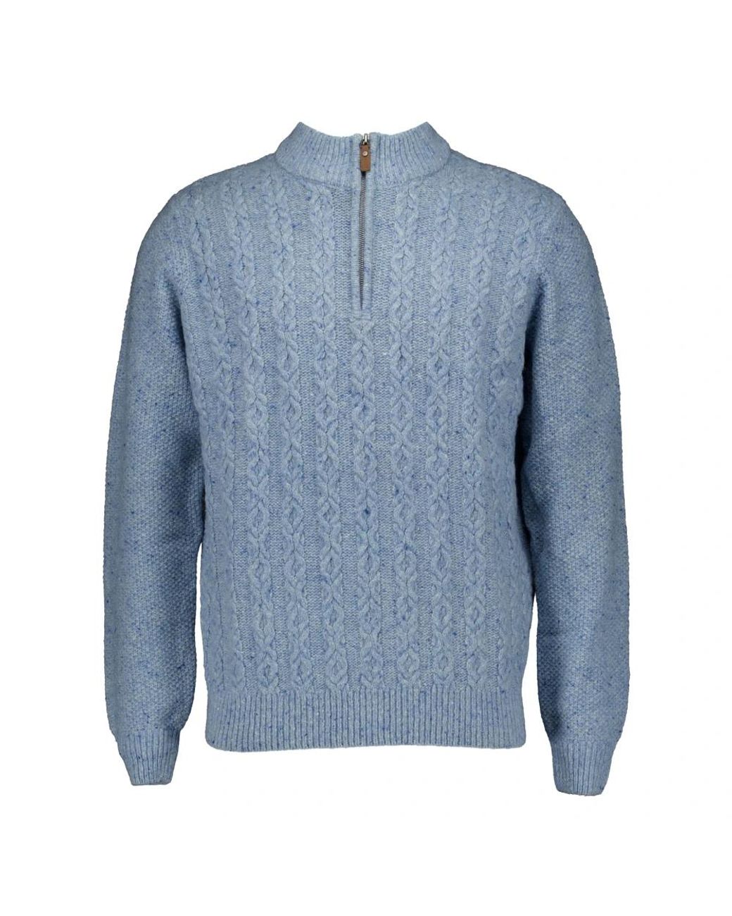 Fynch-Hatton Blue Turtlenecks for men