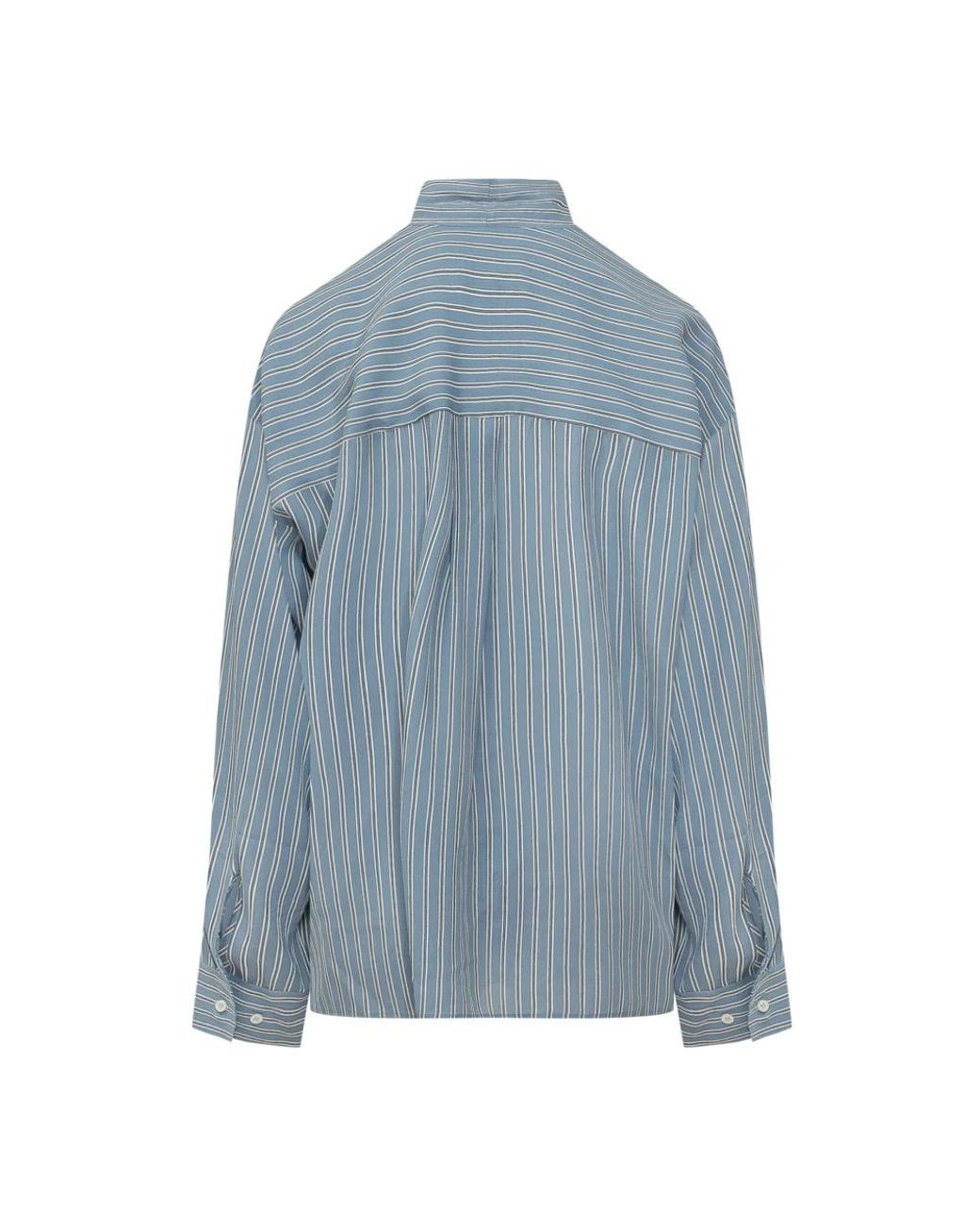 MSGM Blue Camicia