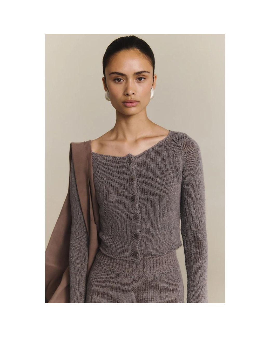 Cortana Gray Cardigans