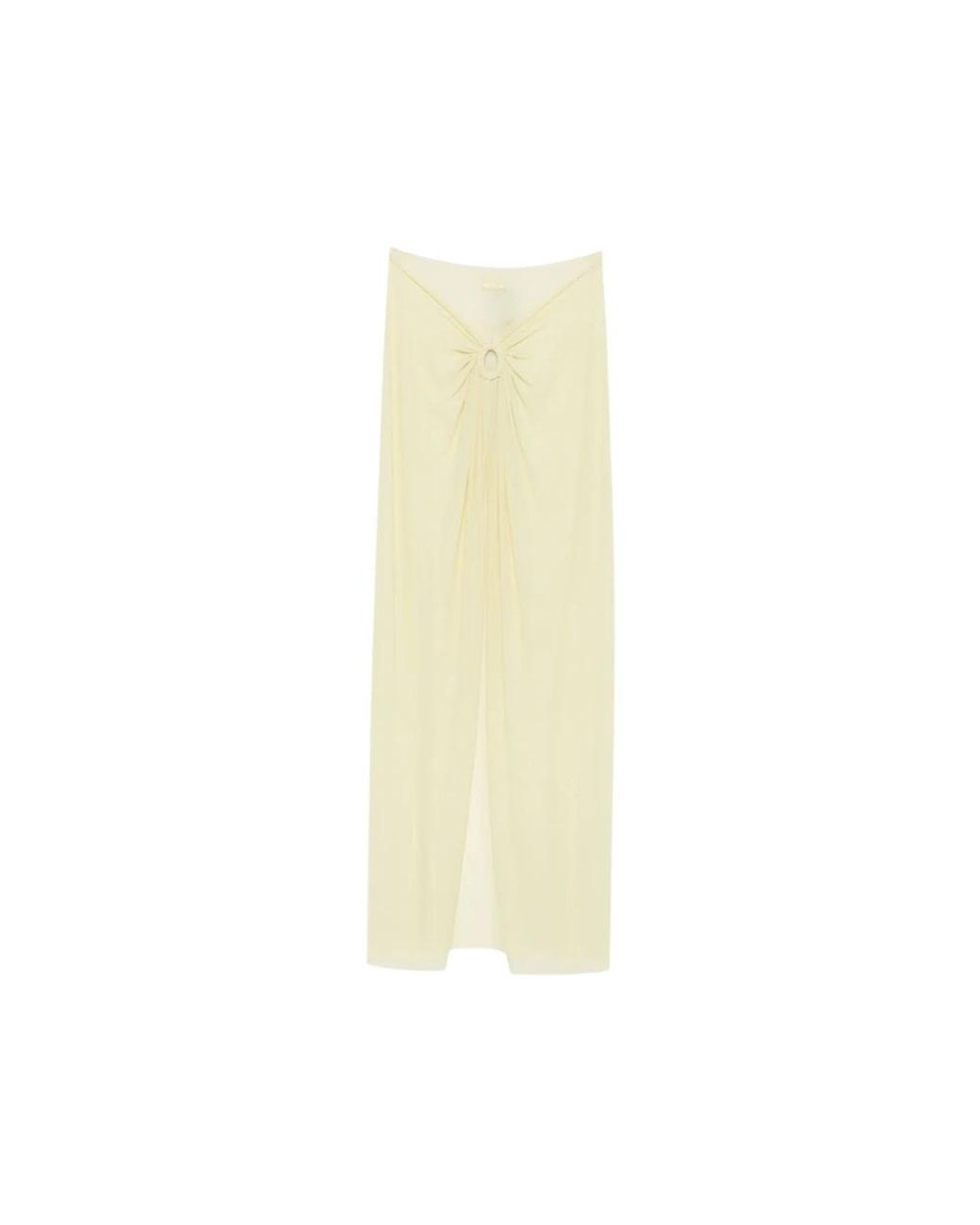 Fisico Rok Met Ringdetail in het Natural