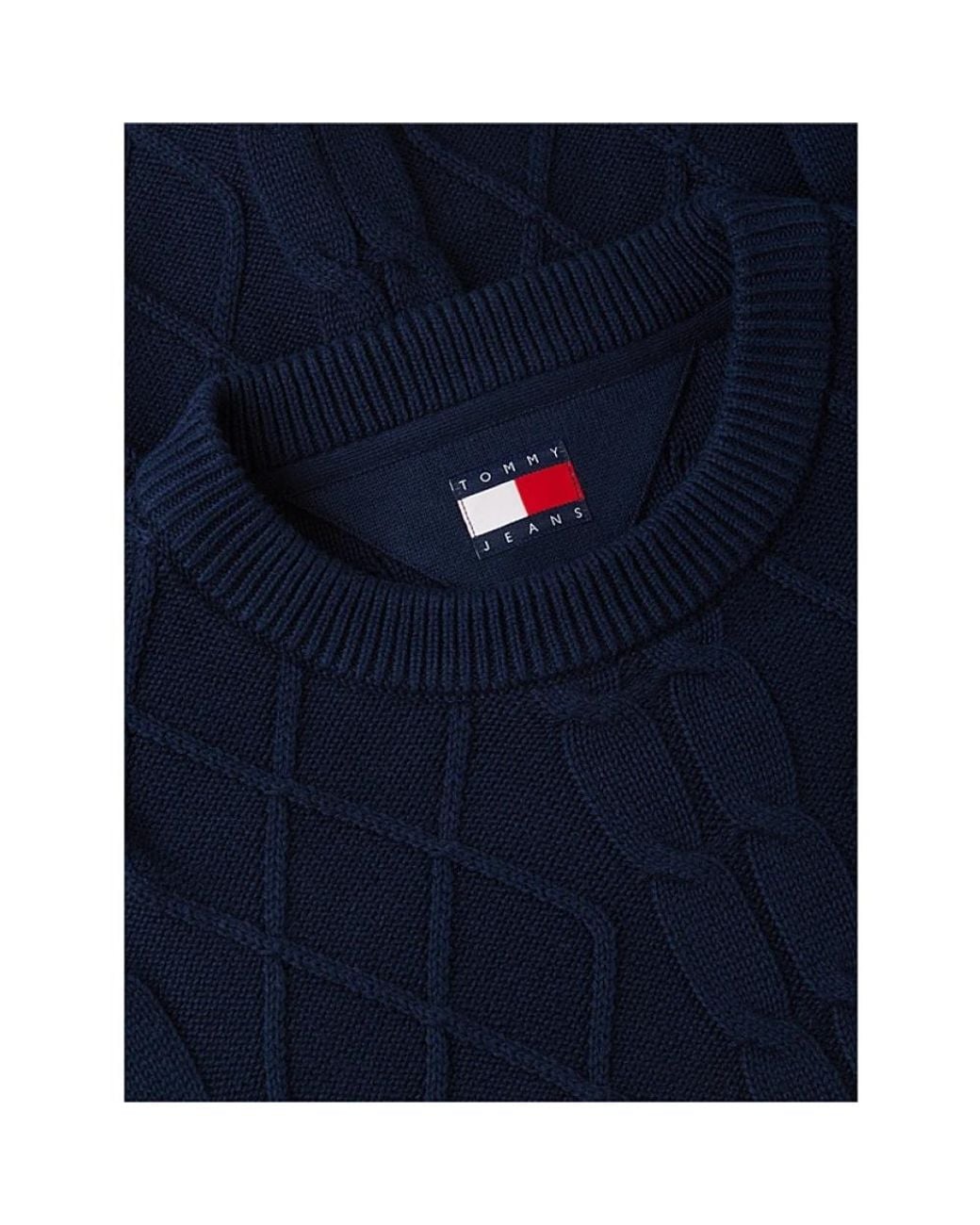 Tommy Hilfiger Blue Round-Neck Knitwear for men