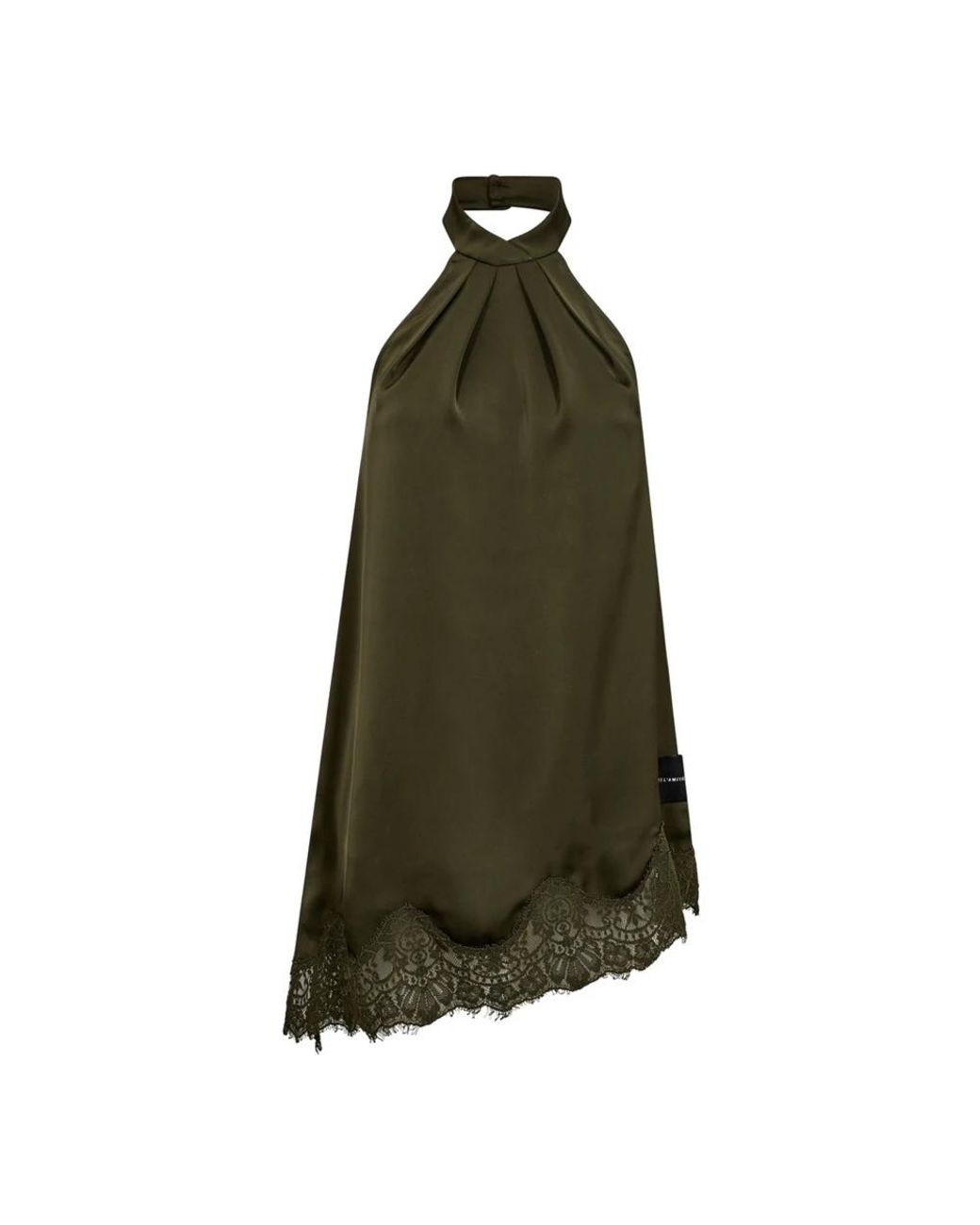 Sleeveless Tops Haute L'Amitié de color Green