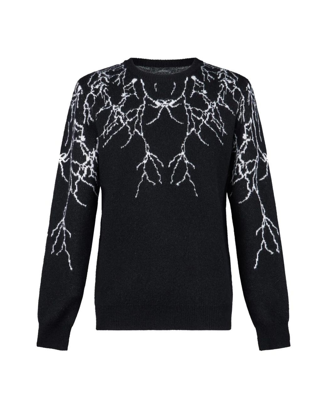 PHOBIA ARCHIVE Black Round-Neck Knitwear for men