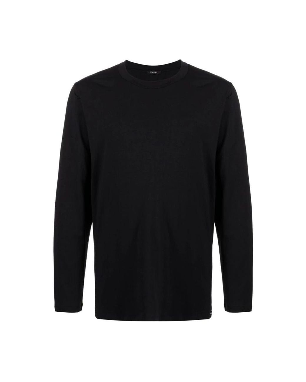 Tom Ford Black Long Sleeve Tops for men
