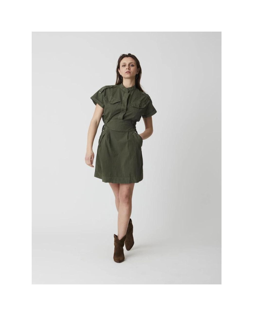 Mason's Green Short Dresses