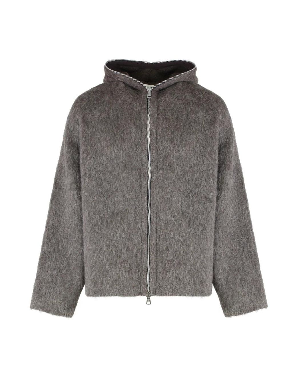 Our Legacy Gray Faux Fur & Shearling Jackets for men