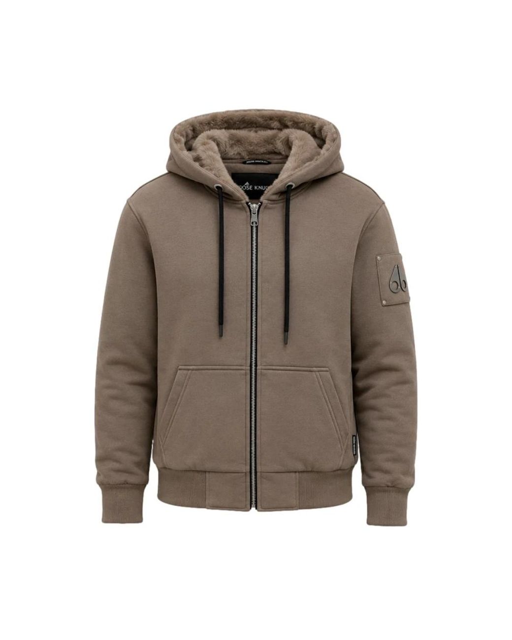 Moose Knuckles Gray Zip-Throughs for men