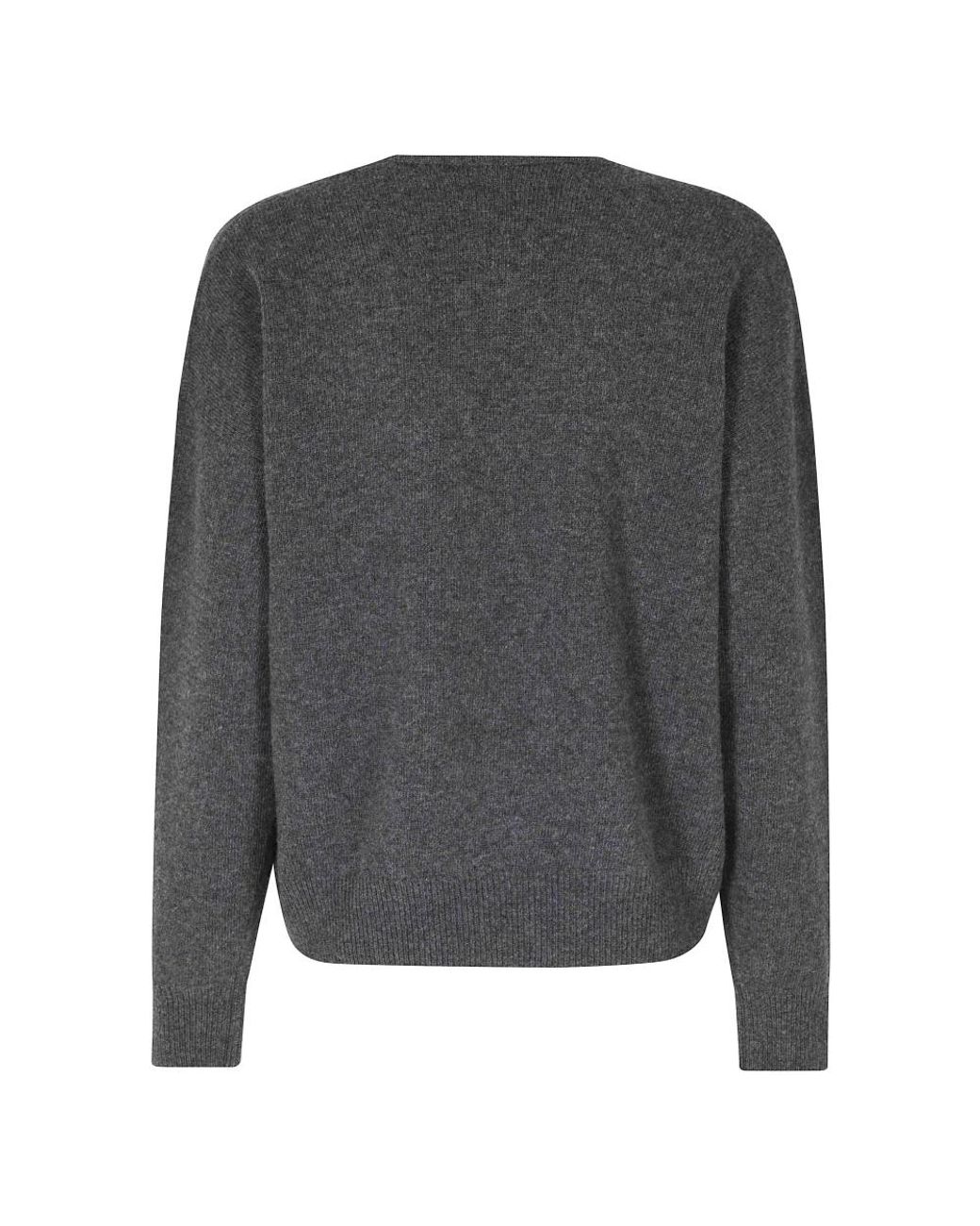 FEDERICA TOSI Gray V-Neck Knitwear
