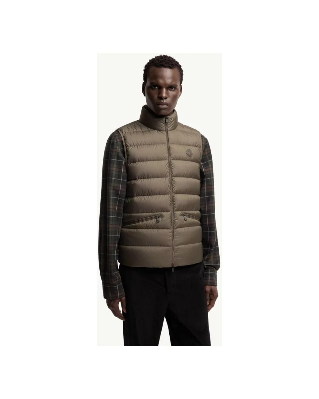 Vests Moncler de hombre de color Brown