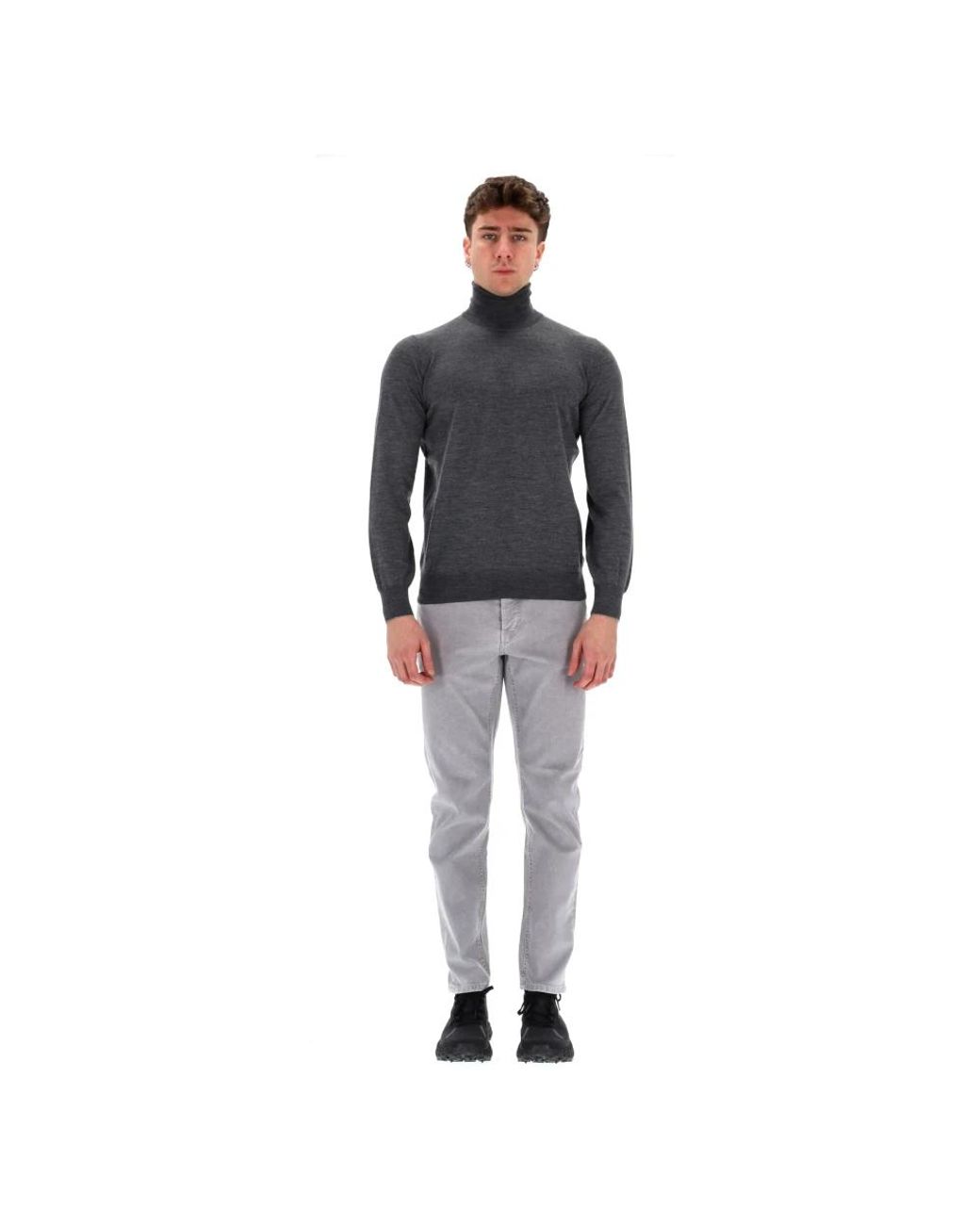 Turtlenecks Brunello Cucinelli de hombre de color Black