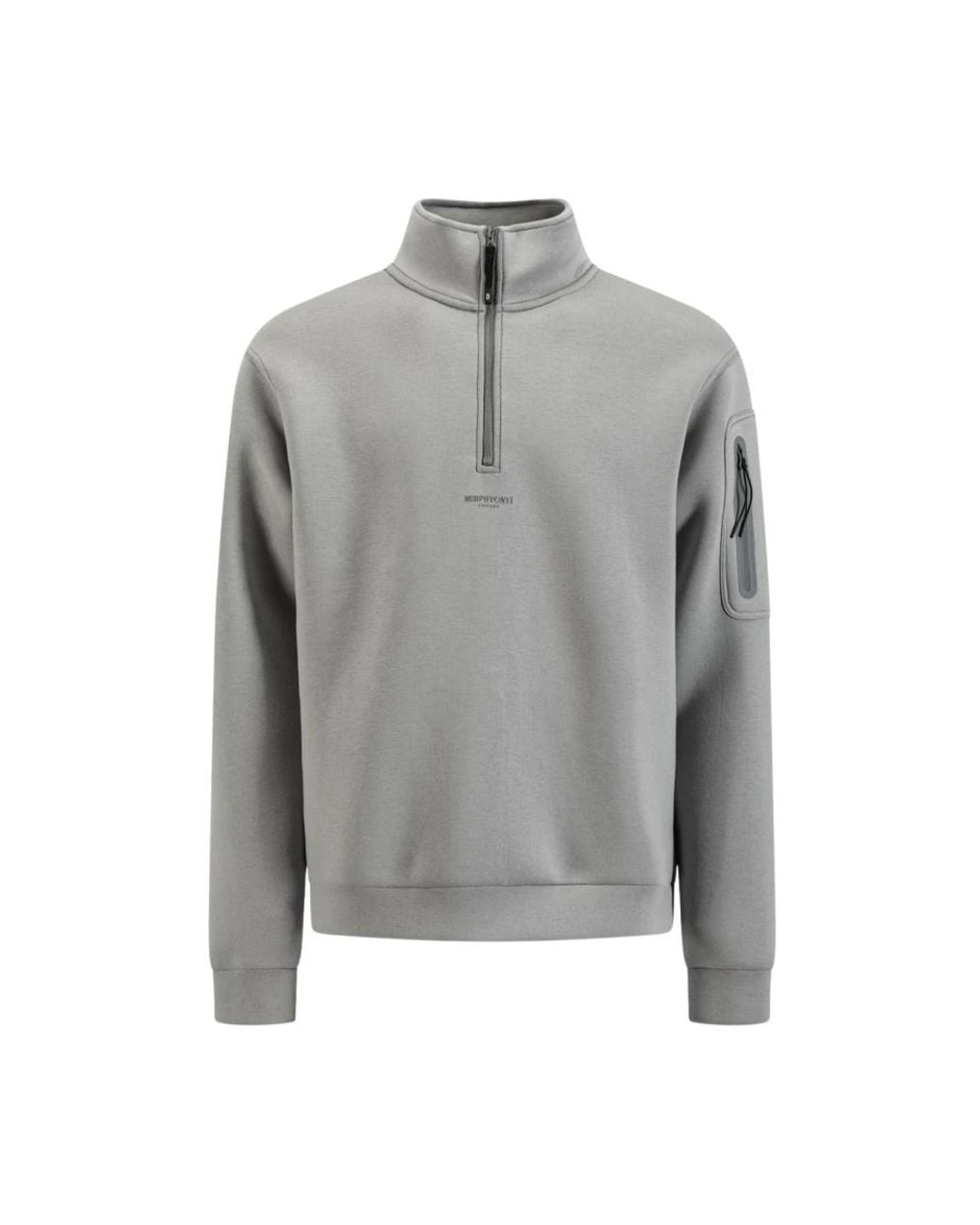 Zip-Throughs di Murphy & Nye in Gray da Uomo