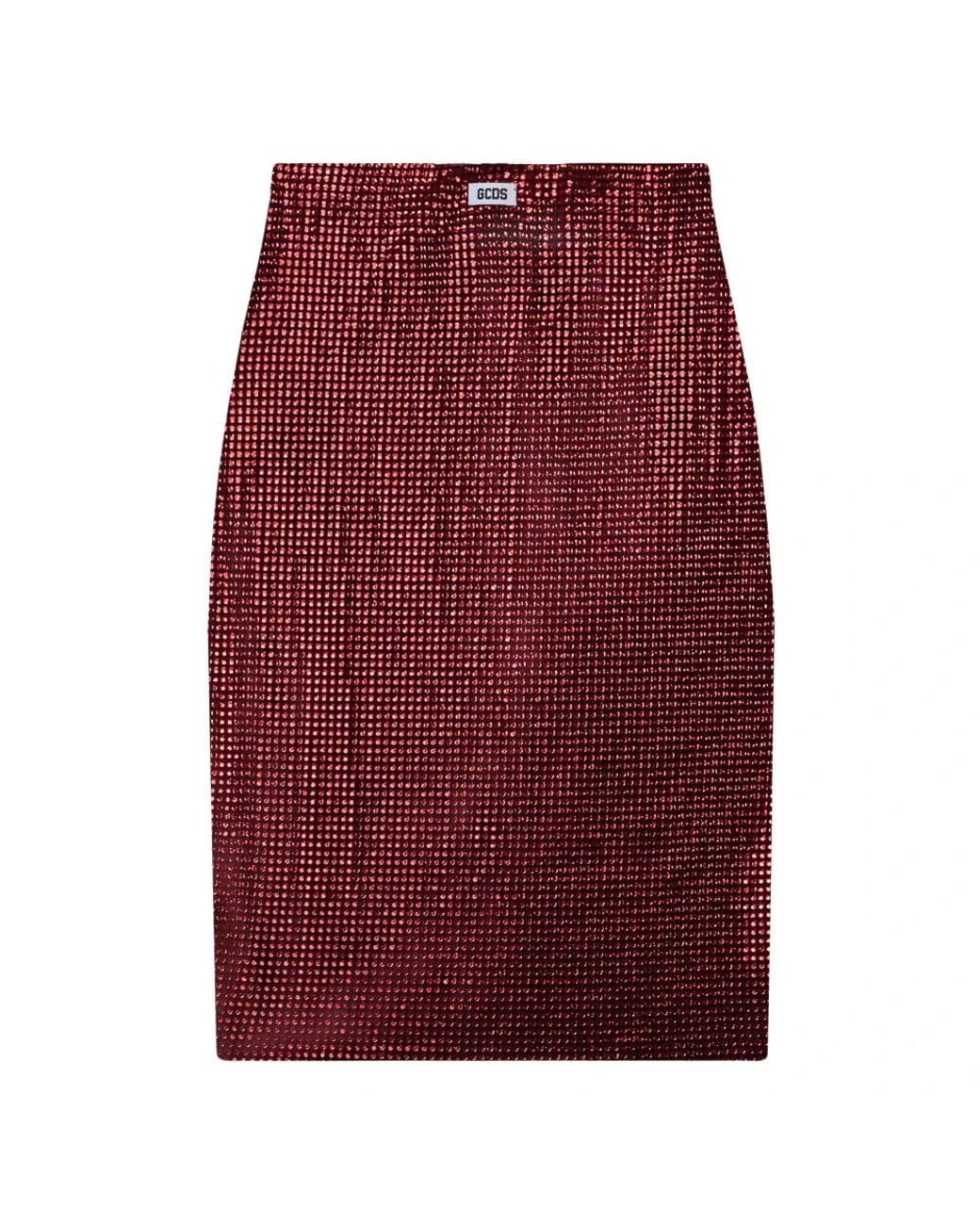 Gcds Red Pencil Skirts