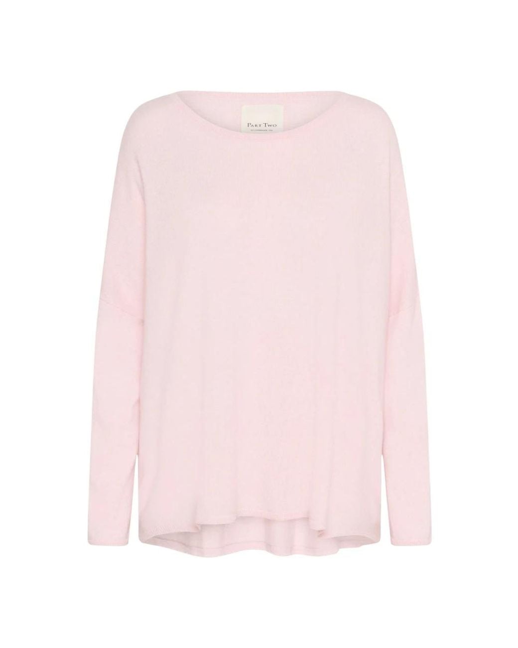 Part Two Pink Tilapw Pu Pullover