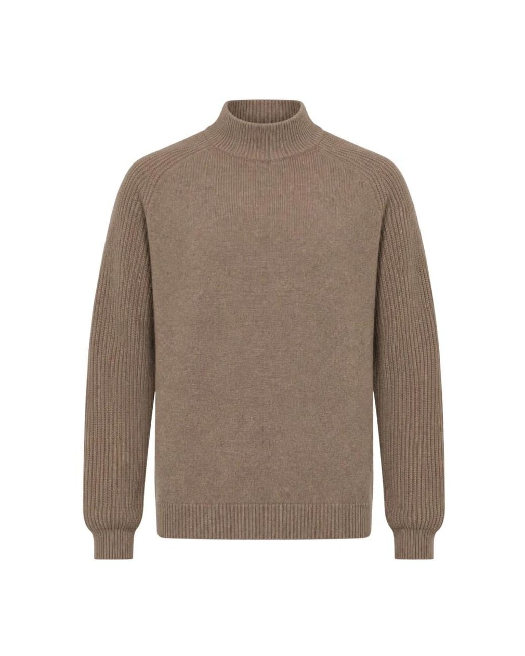 Daniele Fiesoli Brown Turtlenecks for men