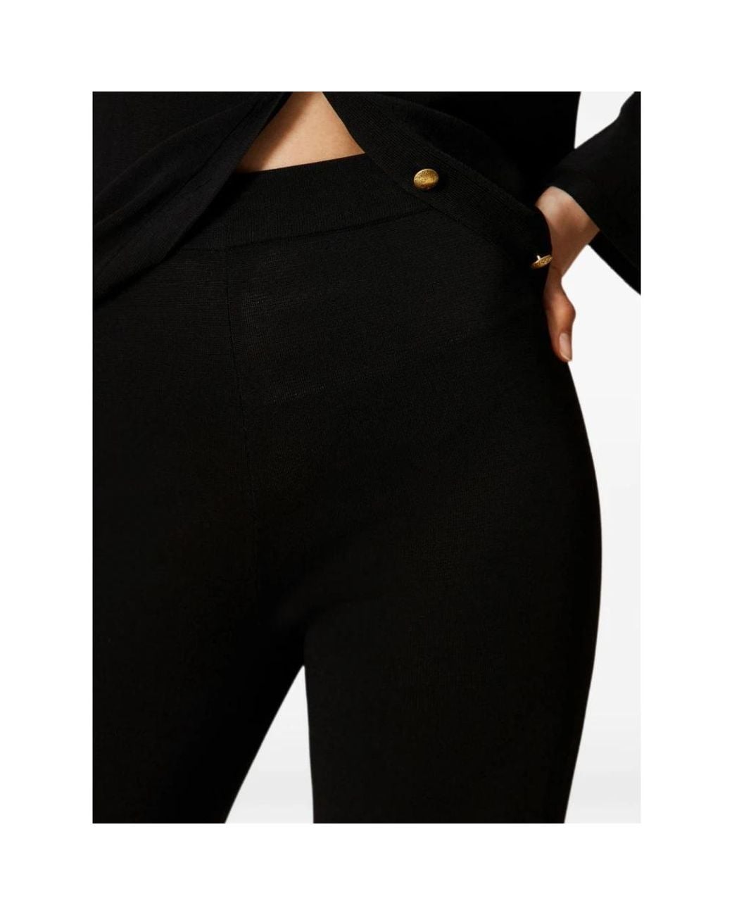 Twinset Black Wide Trousers
