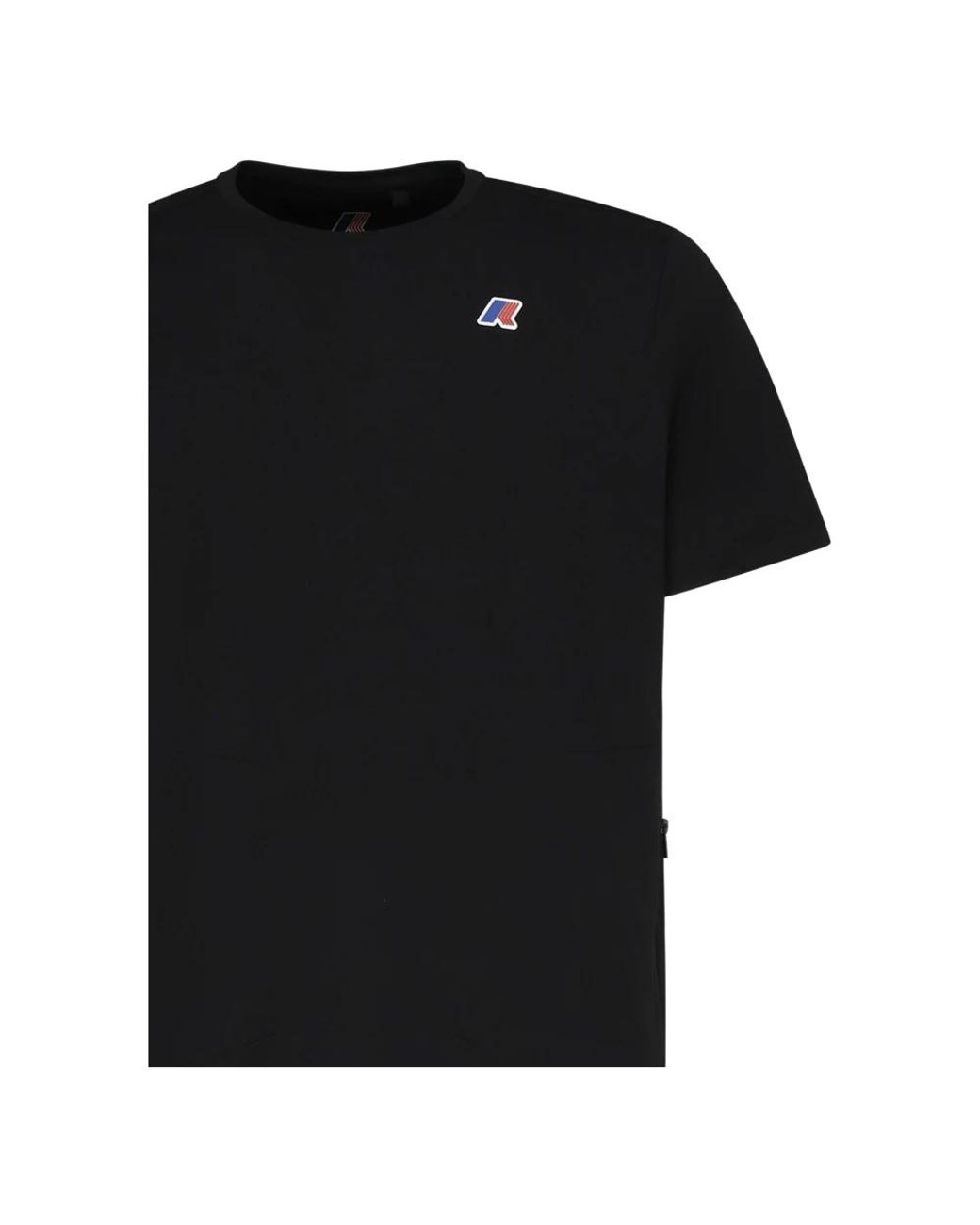 K-Way Black T-Shirts for men