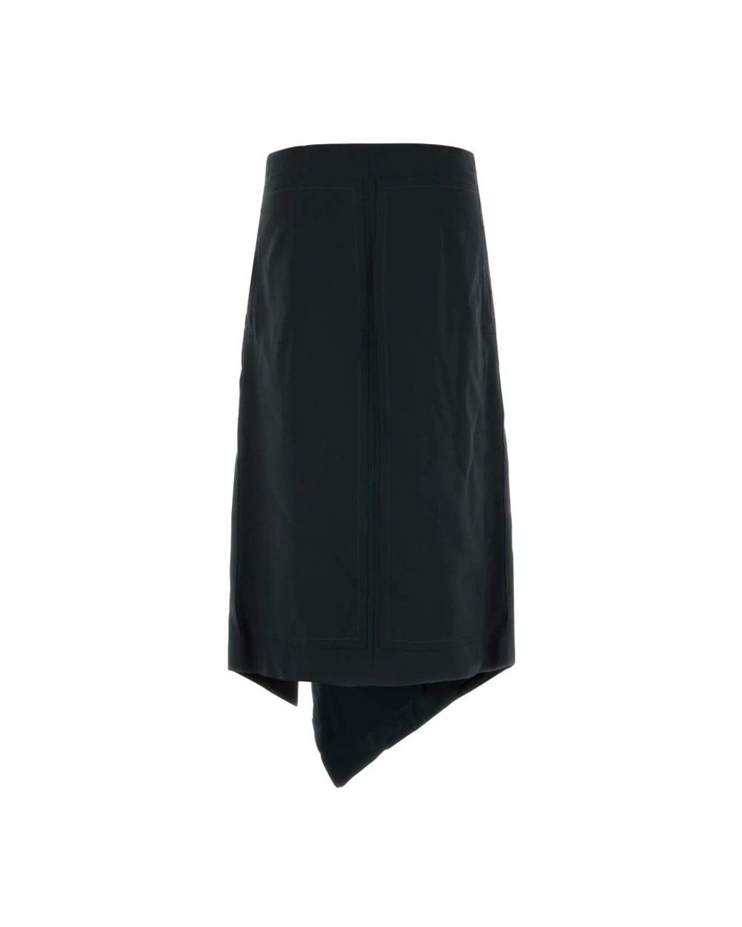 Midi Skirts AMI de color Black