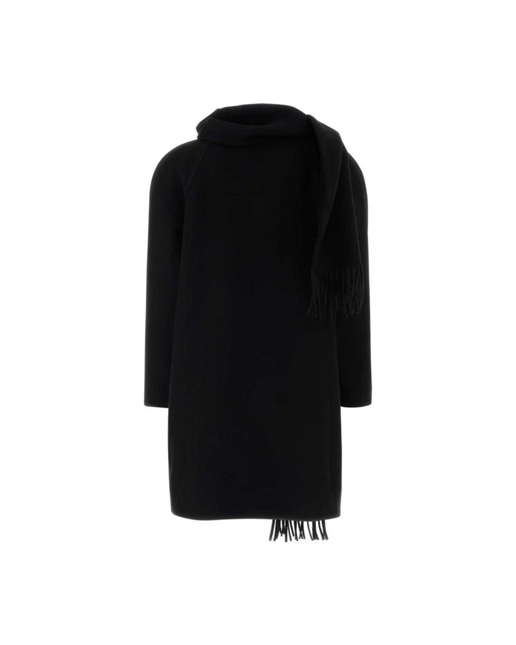 Balenciaga Black Single-Breasted Coats