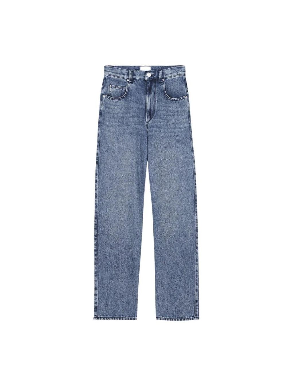 Isabel Marant Blue Straight Jeans