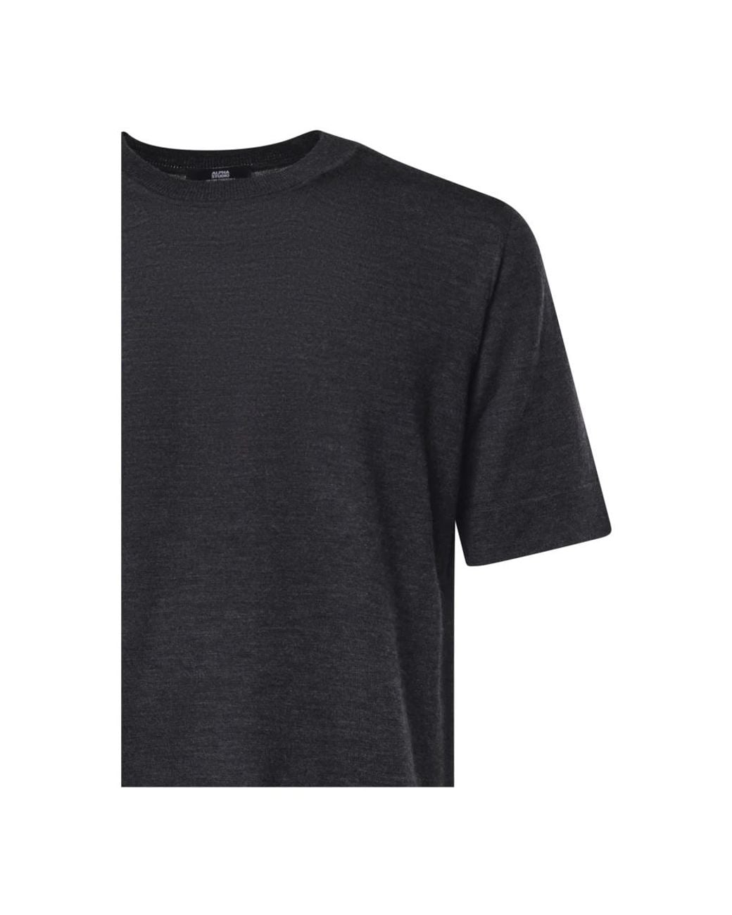 T-Shirts Alpha Studio de hombre de color Black