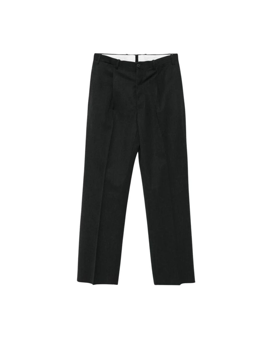 Giuliva Heritage Black Suit Trousers for men