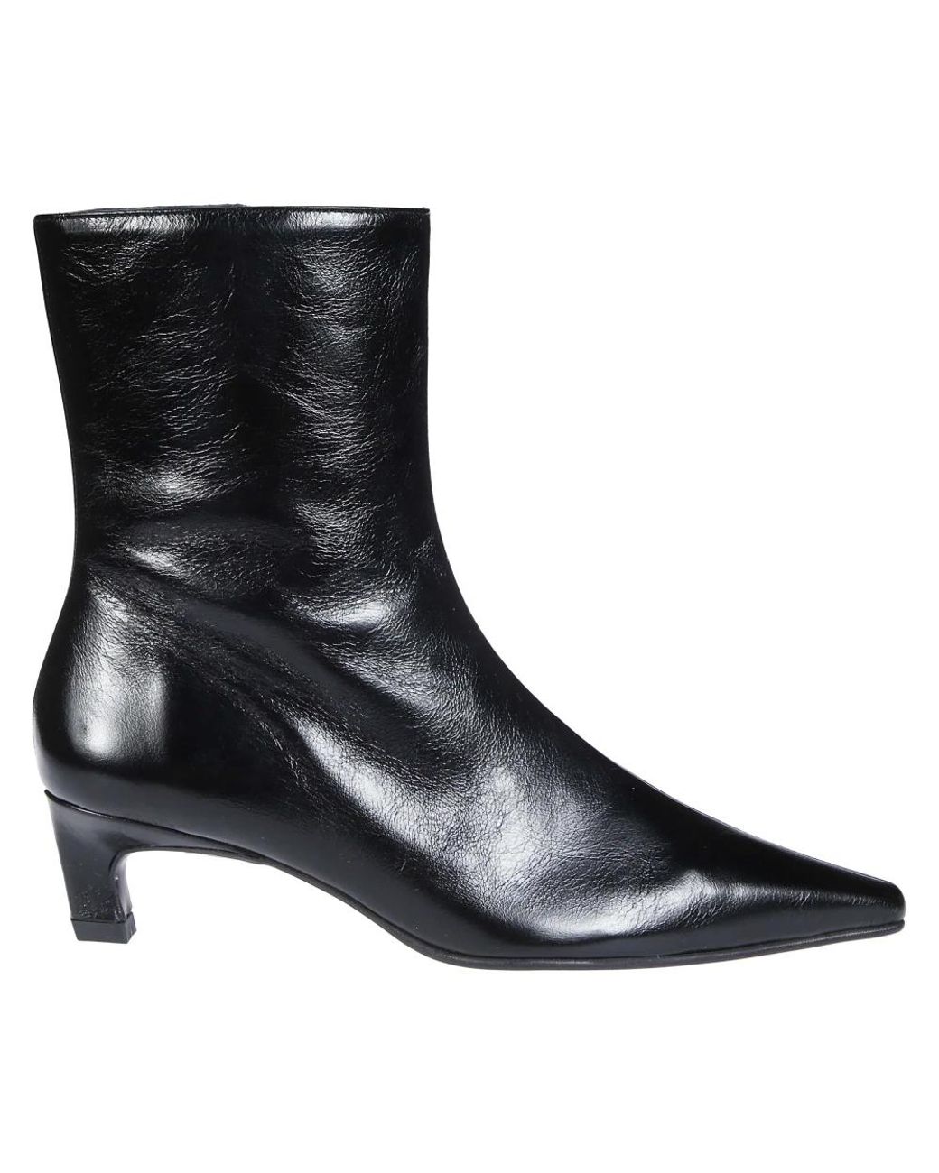 Alohas Black Heeled Boots