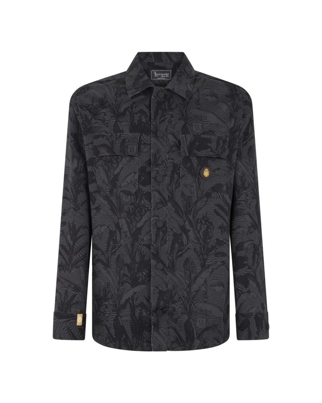 Billionaire Black Casual Shirts for men