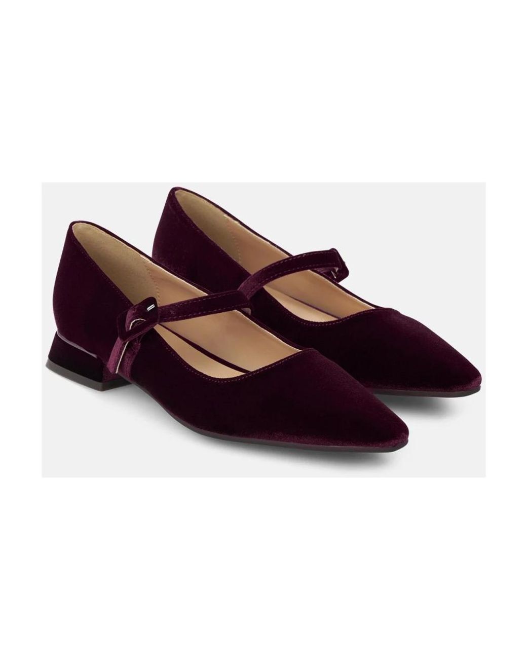 Alma En Pena. Purple Ballerina Shoes