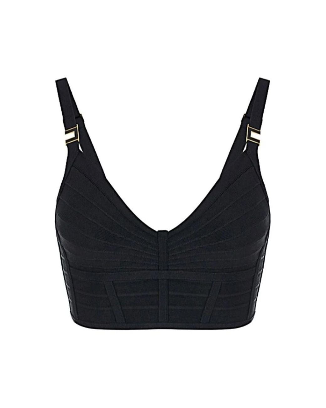 Elisabetta Franchi Black Sleeveless Tops