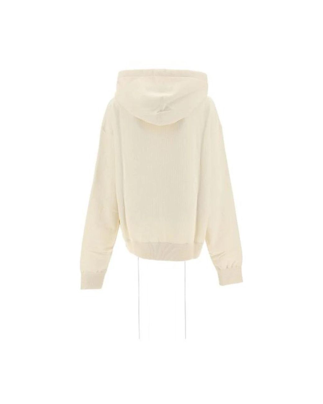 Jil Sander Natural Hoodies