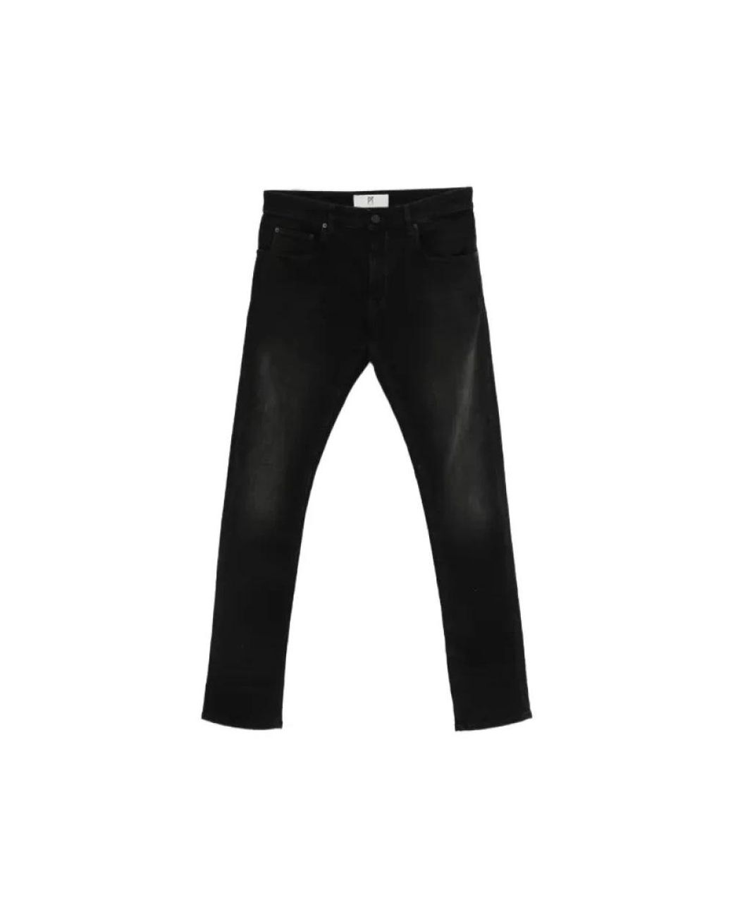 PT Torino Black Straight Jeans for men