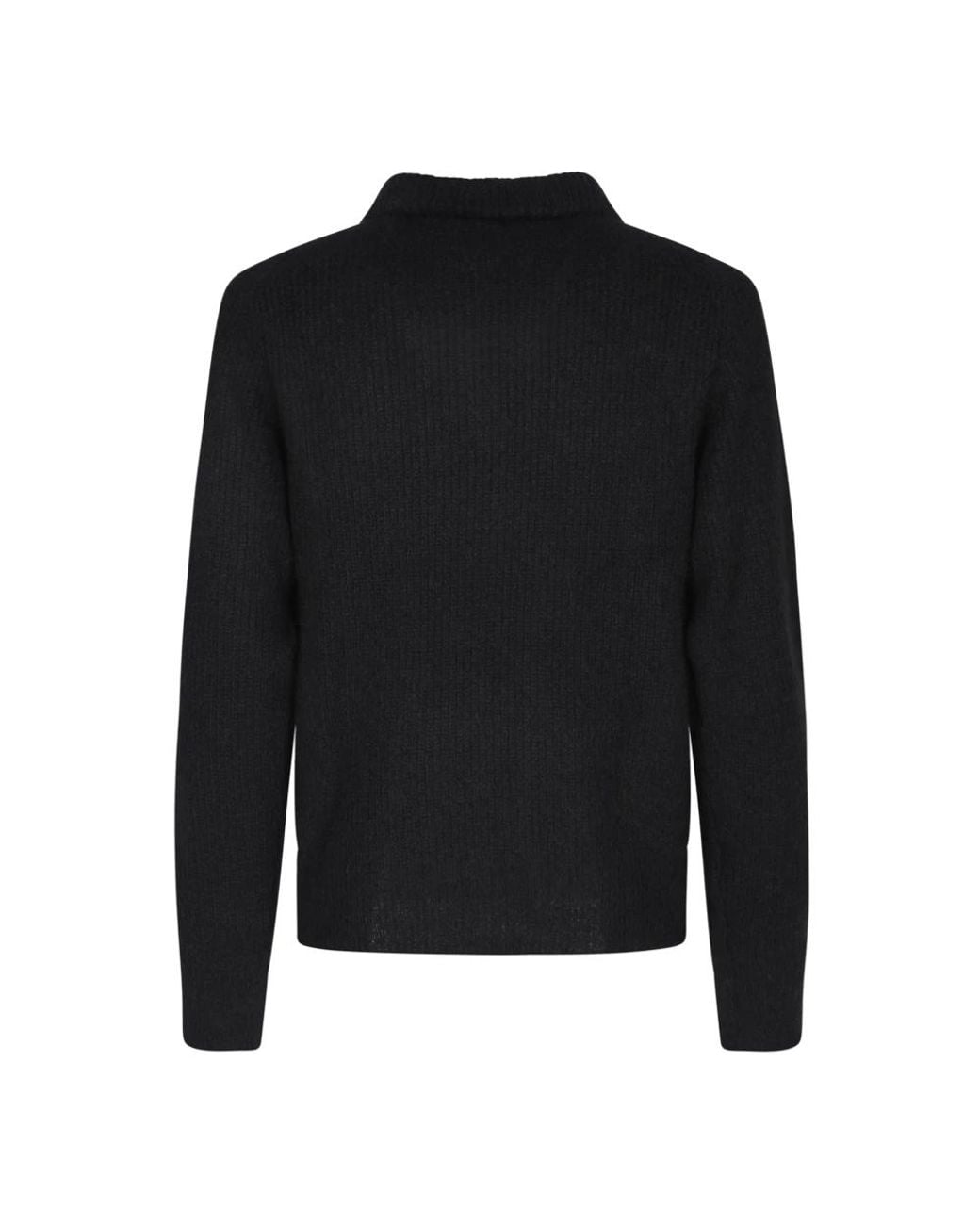 Officine Generale Black Turtlenecks for men