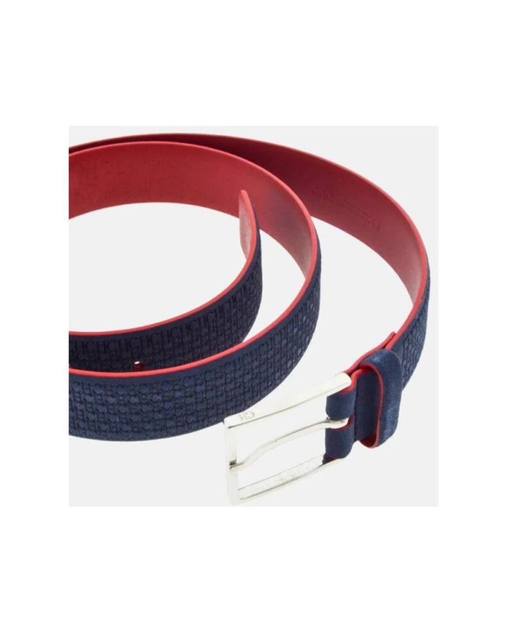 Carolina Herrera Blue Belts for men
