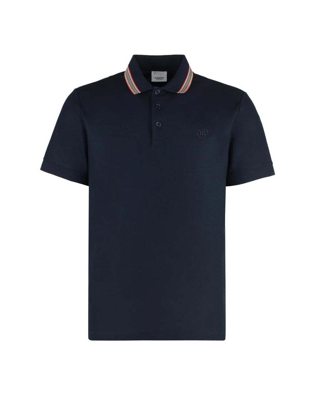 Burberry Blue Polo Shirts for men