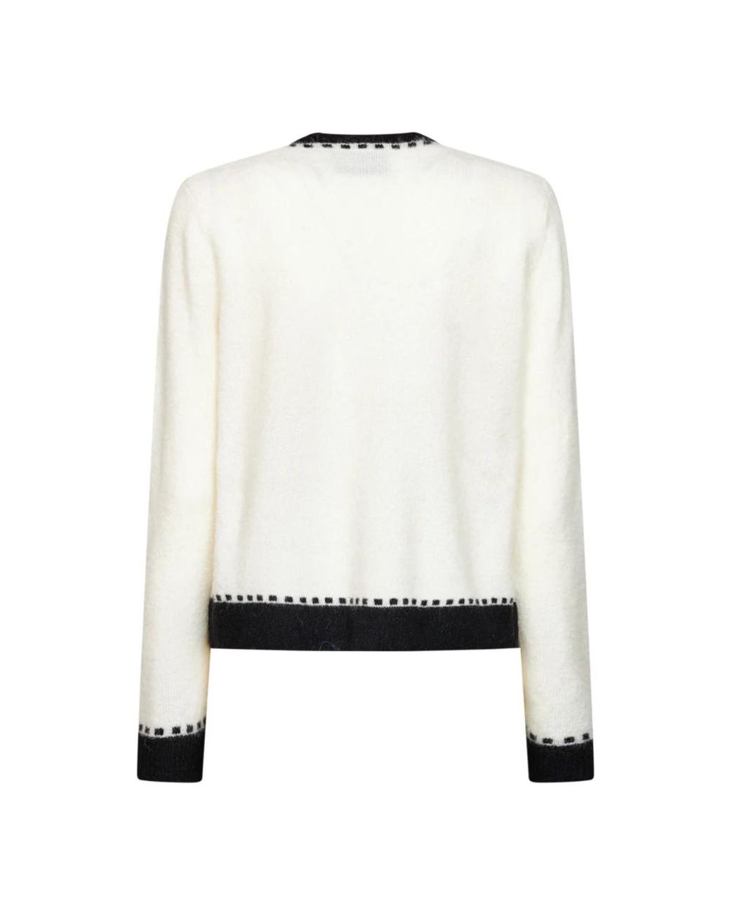 Kaos White Strickjacke