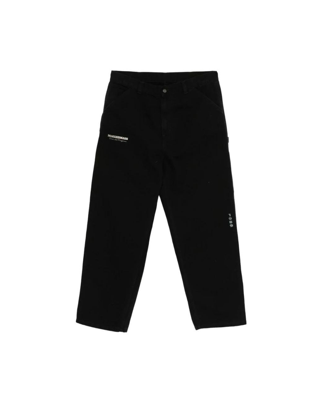 Carhartt Black Straight Trousers for men