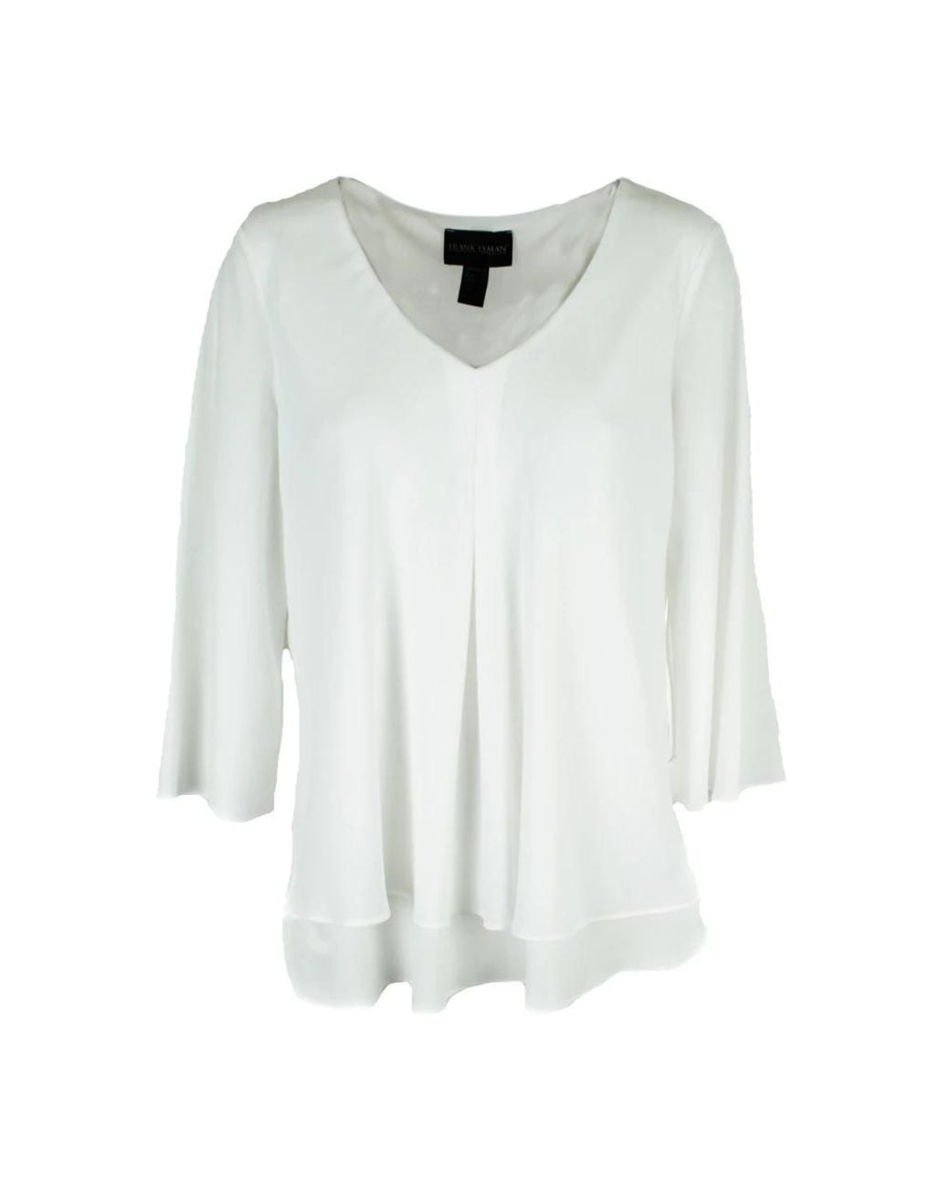 FRANK LYMAN Blue Blouses