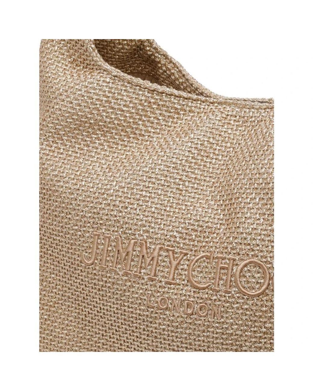 Jimmy Choo Natural Shoulder Bags