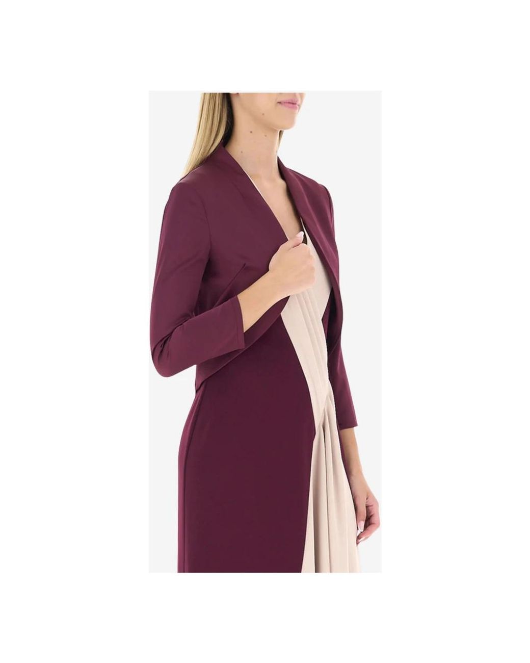 Light Jackets Rinascimento de color Purple