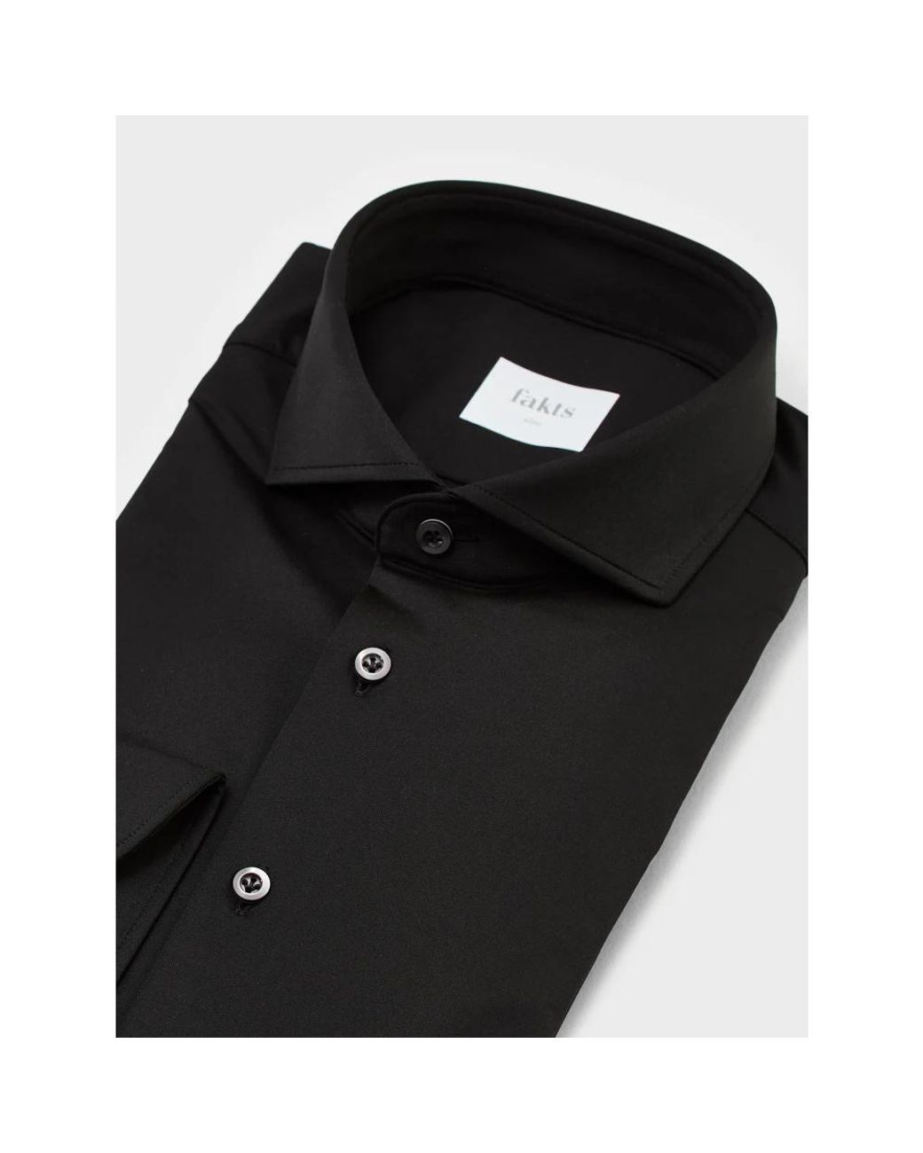 fakts Black Casual Shirts for men