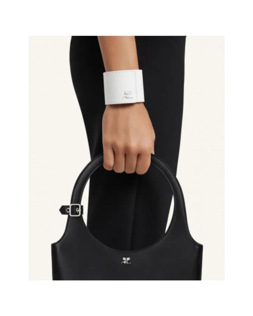 Courreges White Bracelets