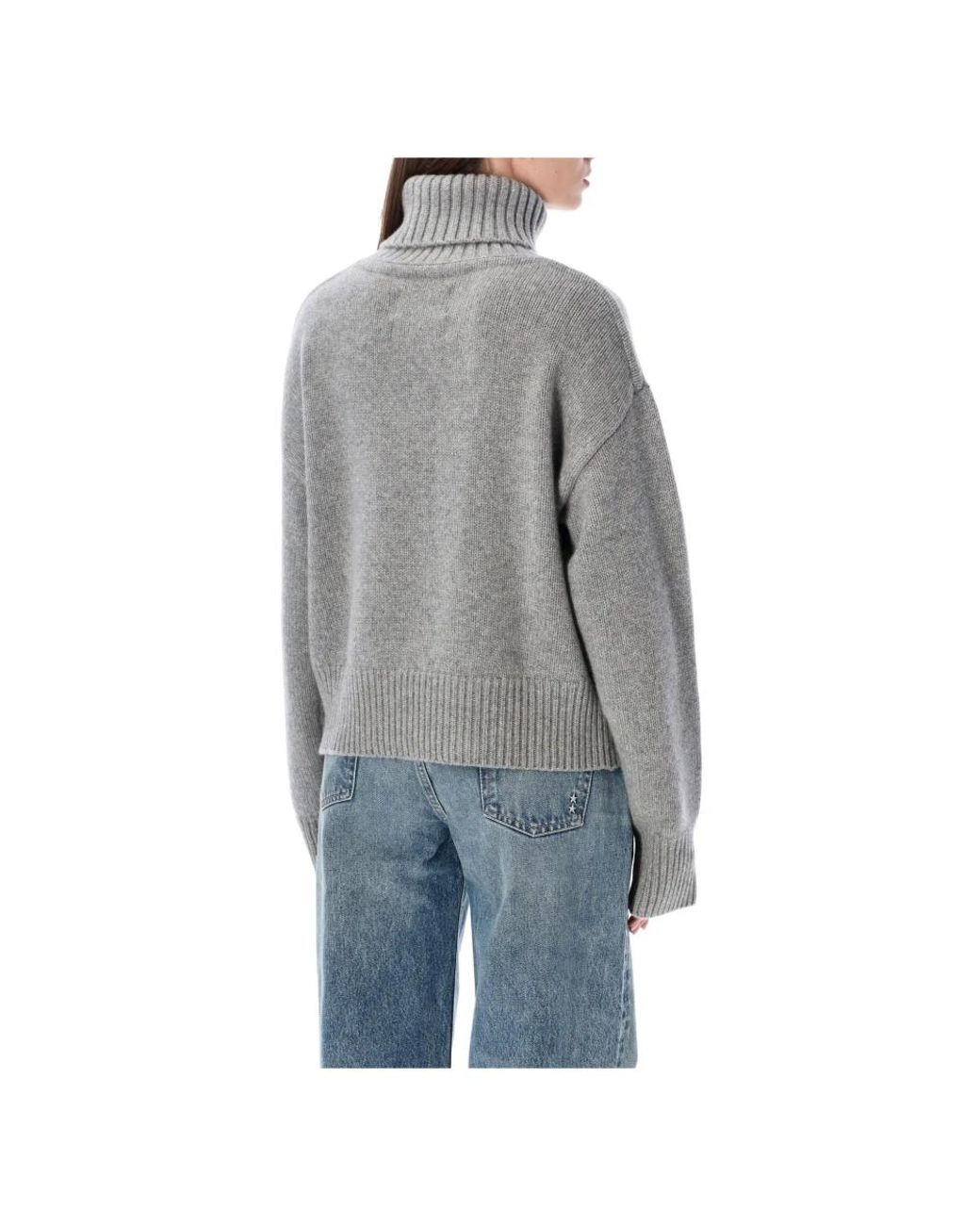 Extreme Cashmere Gray Turtlenecks
