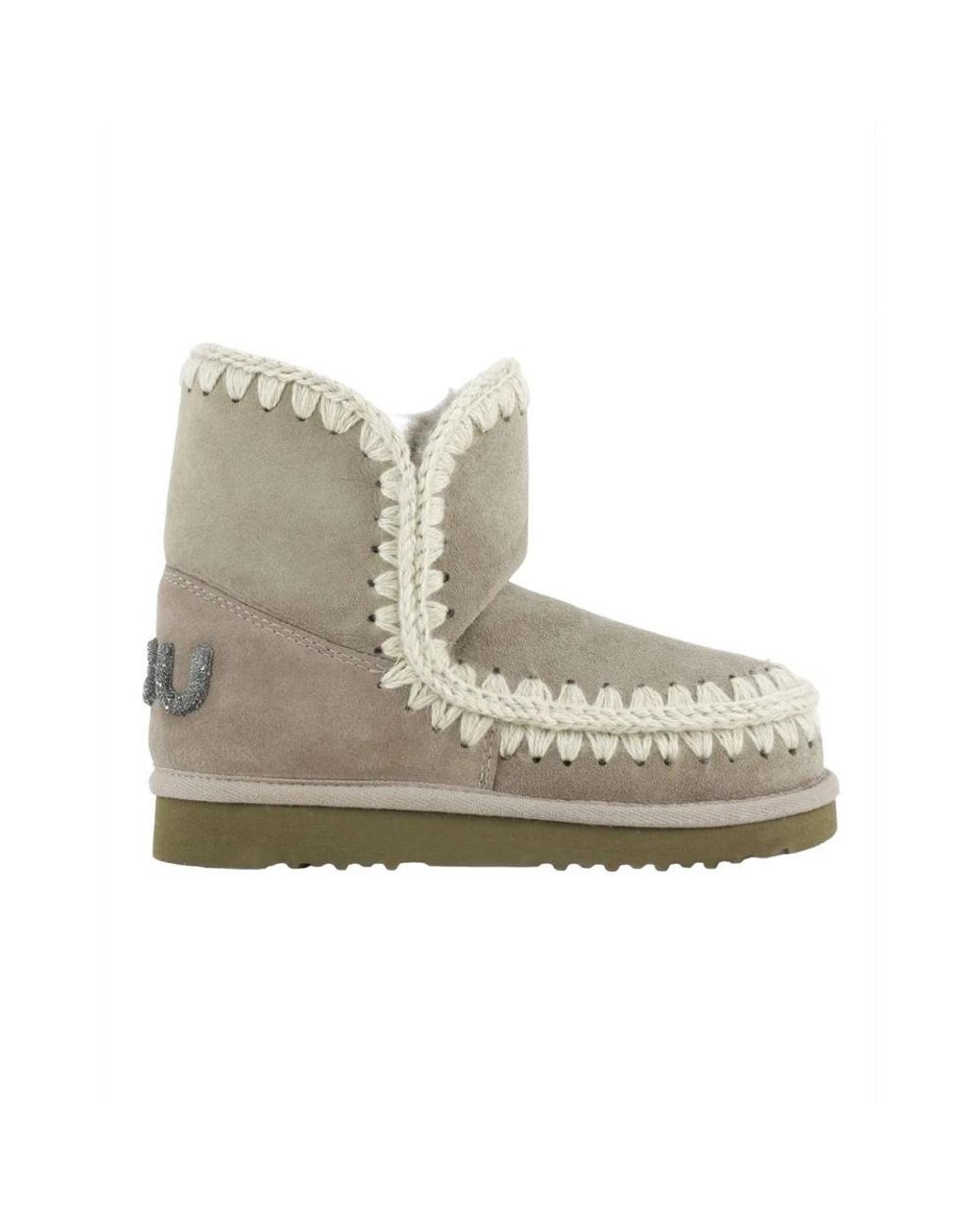 Mou Gray Winter Boots