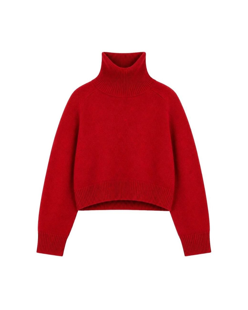 Vanessa Bruno Red Turtlenecks