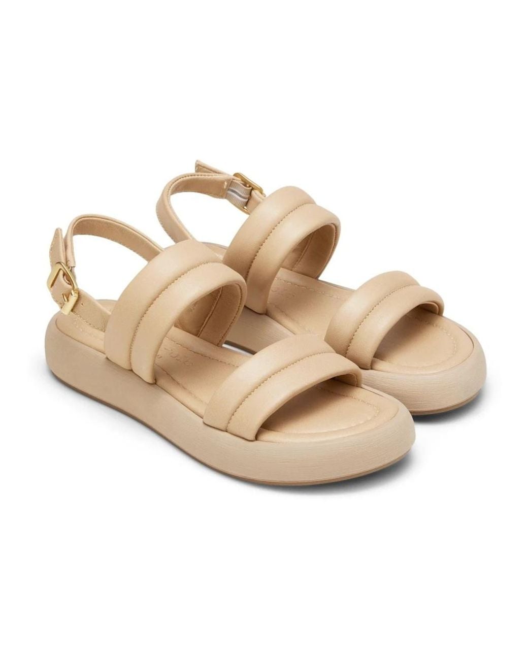 Marc O' Polo Natural Flat Sandals