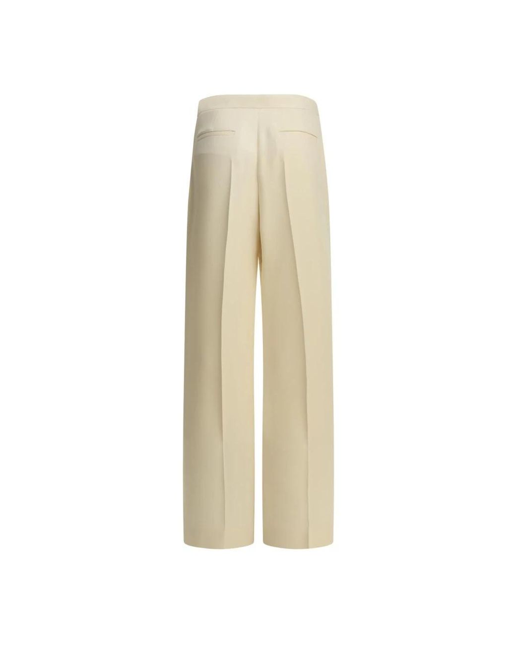 Valentino Natural Wide Trousers
