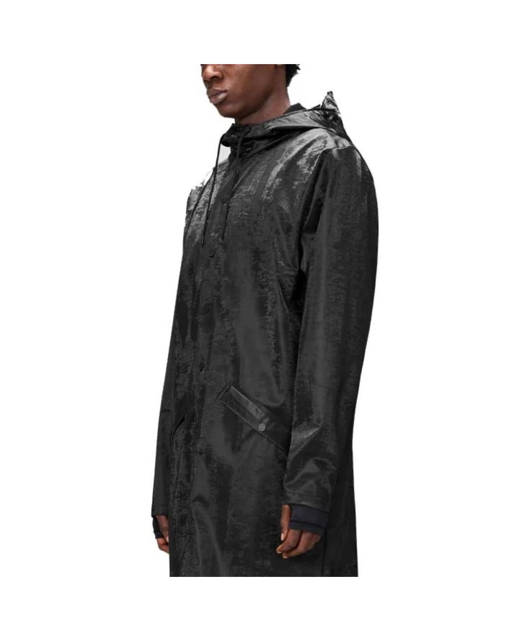 Rain Jackets Rains de hombre de color Black