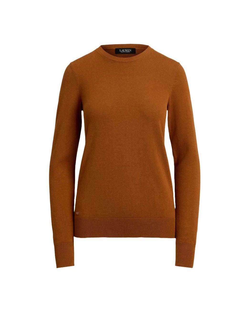 Ralph Lauren Brown Round-Neck Knitwear