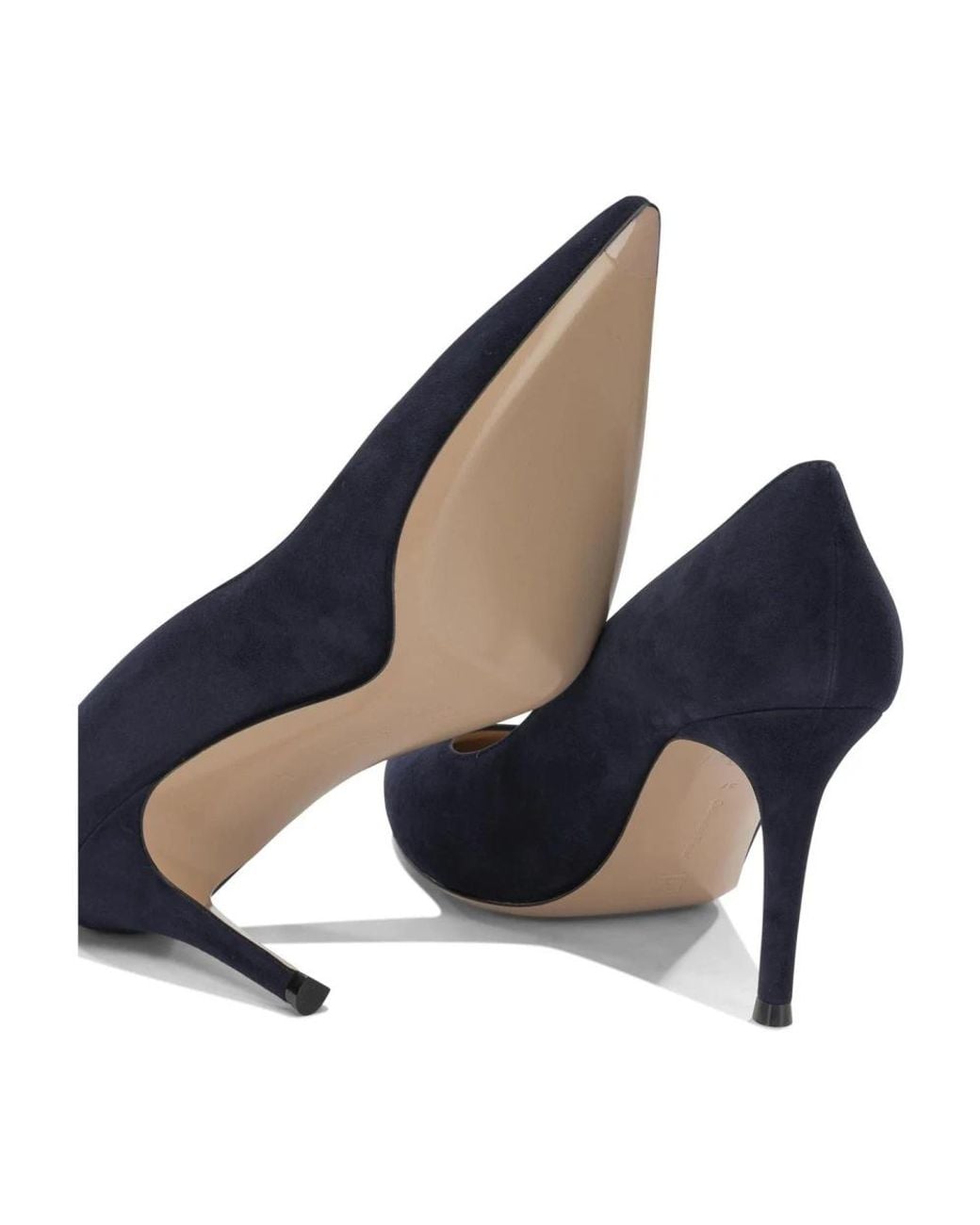 Gianvito Rossi Blue Pumps